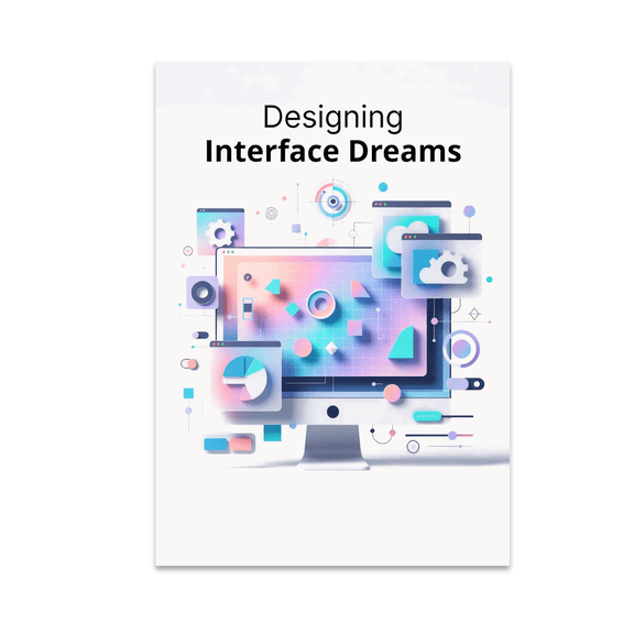 Modern UI Design Art - Interface Designers - 13x19 Poster Print
