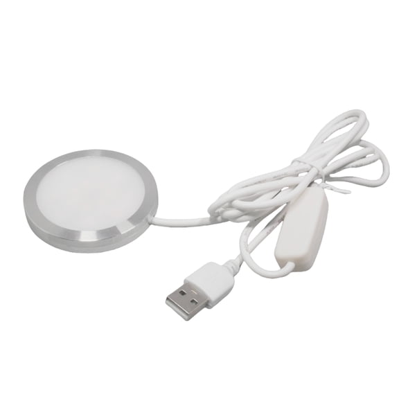 Modern USB Power Table Lamp Cabinet Puck Light 5V3W LED For Dorm Rooms Car Sport Lamp