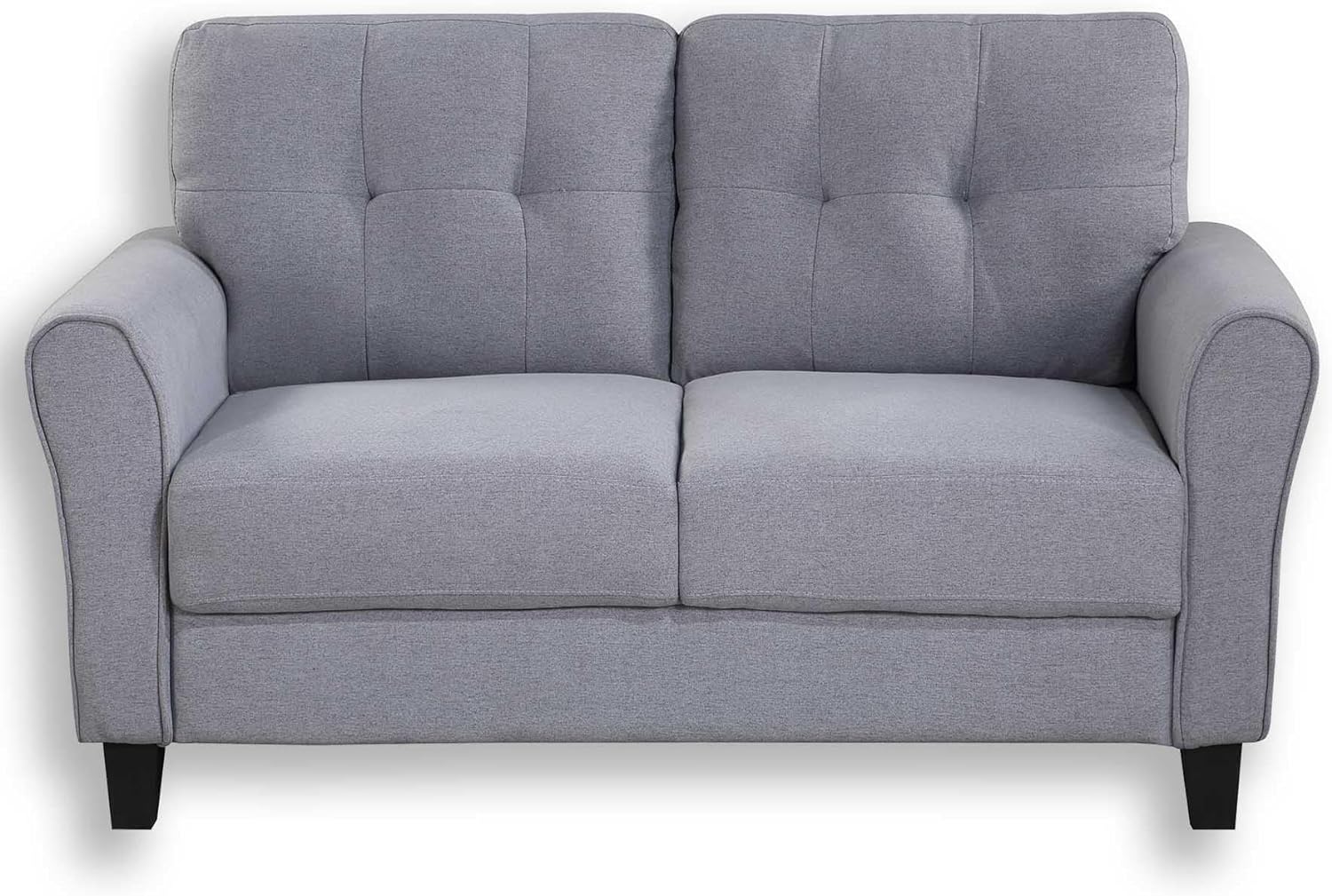 Modern Upholstered Loveseat Sleeper Sofa With Armrest,2Seat Small