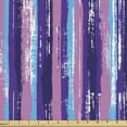 thumbnail image 1 of Ambesonne Modern Fabric by the Yard Upholstery, Abstract Brushstrokes Art, 1 Yard, Pink Dark Purple Sky Blue, 1 of 5