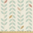 thumbnail image 1 of Ambesonne Modern Fabric by the Yard Upholstery, Pastel Grunge Branches Art, 2 Yards, Champagne and Pale Teal, 1 of 5