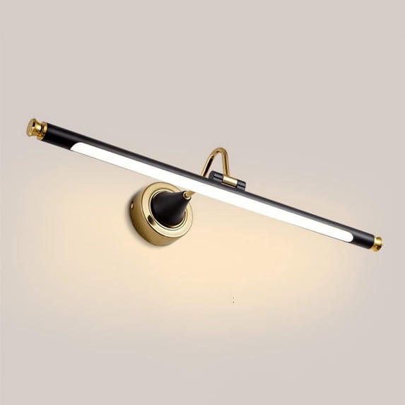 Modern Vanity Lamp LED Bathroom Mirror Light, Linear Strip Bath Vanity Wall Lamps Adjustable Mirror Front Lamps for Dressing Table Washroom, Picture & Display Lighting