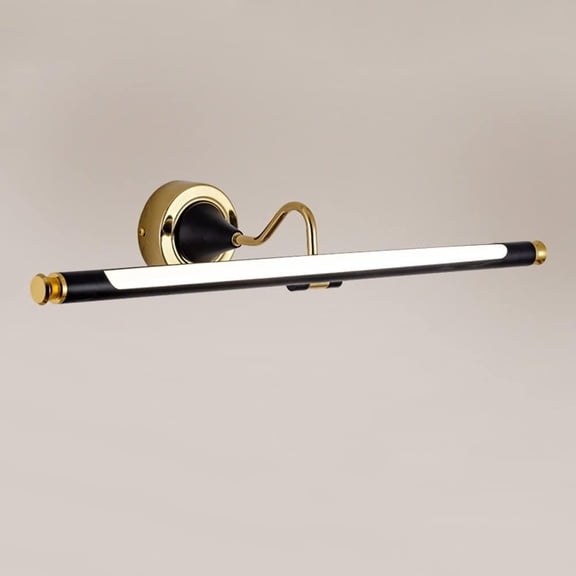 Modern Vanity Lamp LED Bathroom Mirror Light, Linear Strip Bath Vanity Wall Lamps Adjustable Mirror Front Lamps for Dressing Table Washroom, Picture & Display Lighting