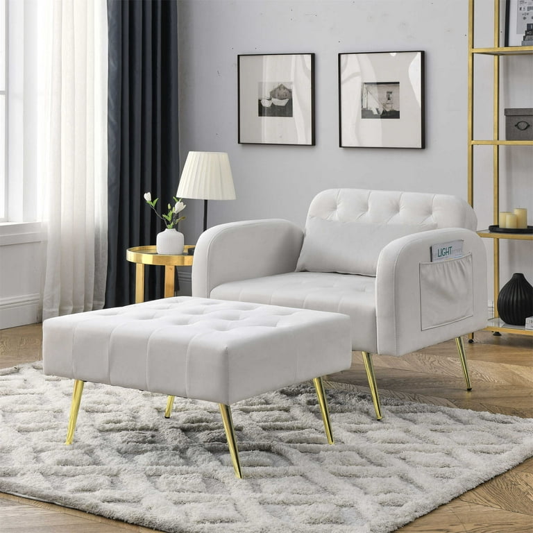 Custom Luxury single sofa chair with leg rest 8880  Luxury single sofa,  Single sofa, Single sofa chair