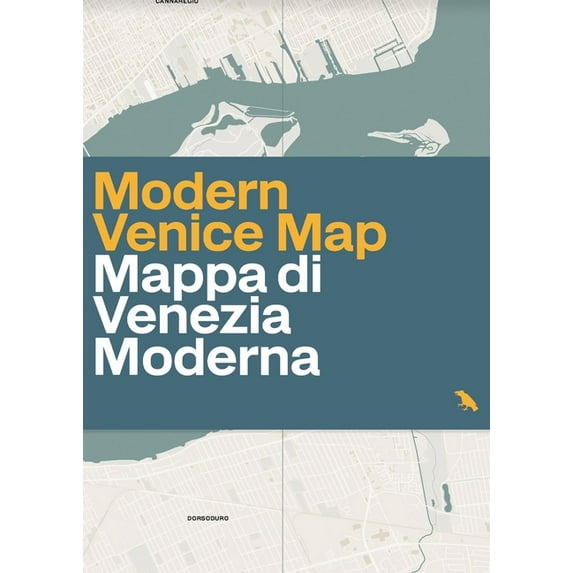 Blue Crow Media Architecture Maps Modern Venice Map: Guide to 20th Century Architecture in Venice, Italy, (Paperback)