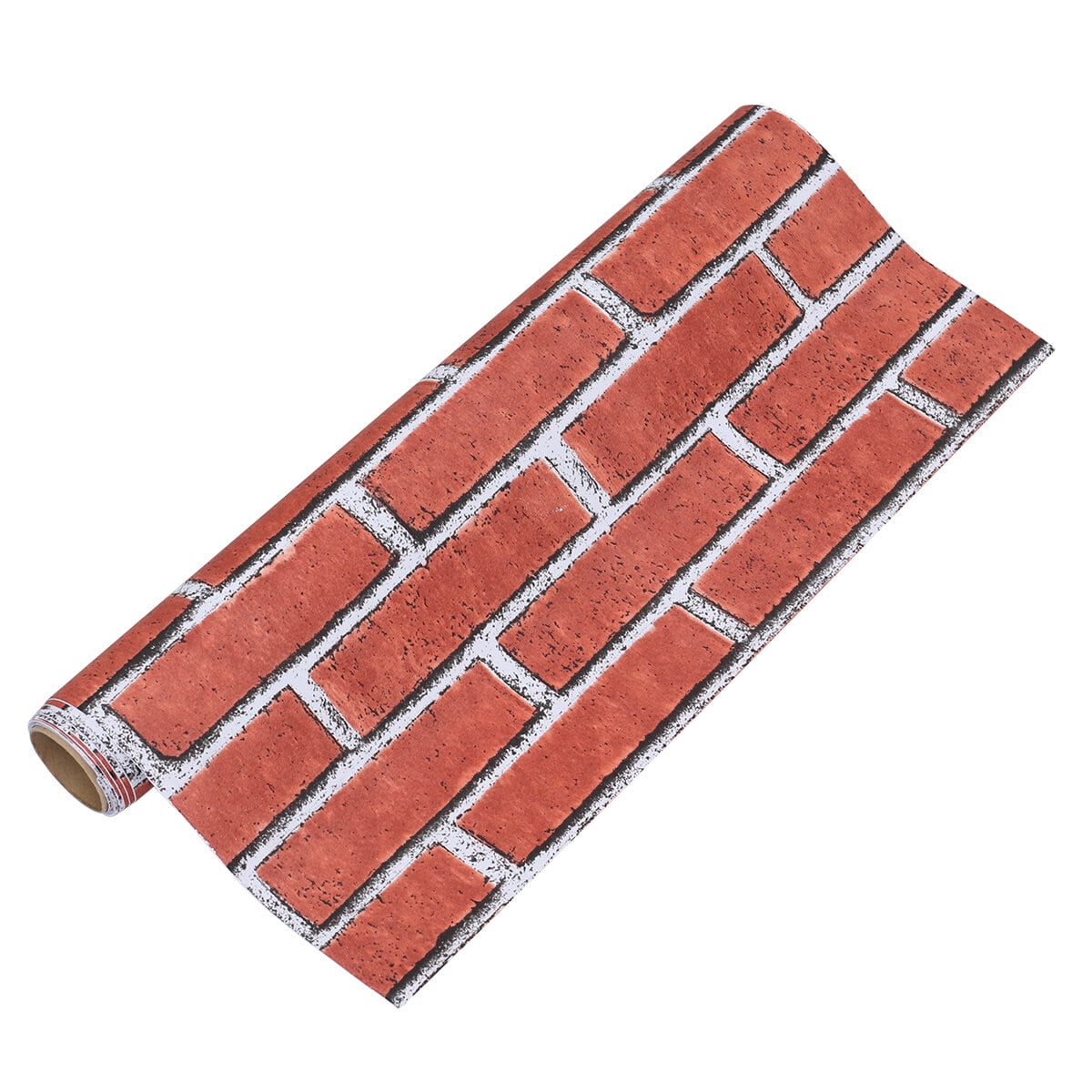 Modern Vintage Brick Textured Wallpaper Embossed 3D Wall Paper Rolls