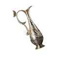 thumbnail image 1 of Modern Vintage Embossed Metal Vases Decorative Centerpieces For Living Room Gift, 1 of 15