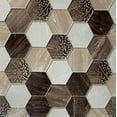 thumbnail image 1 of Modern Vinyl Self Adhesive 12" x 12" Floor Tile Bathroom Kitchen Planks, 1 of 10