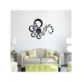 thumbnail image 1 of Modern Wall Clock 3D Mirror Sticker Quartz Needle Big Number Watch DIY Decor, 1 of 8