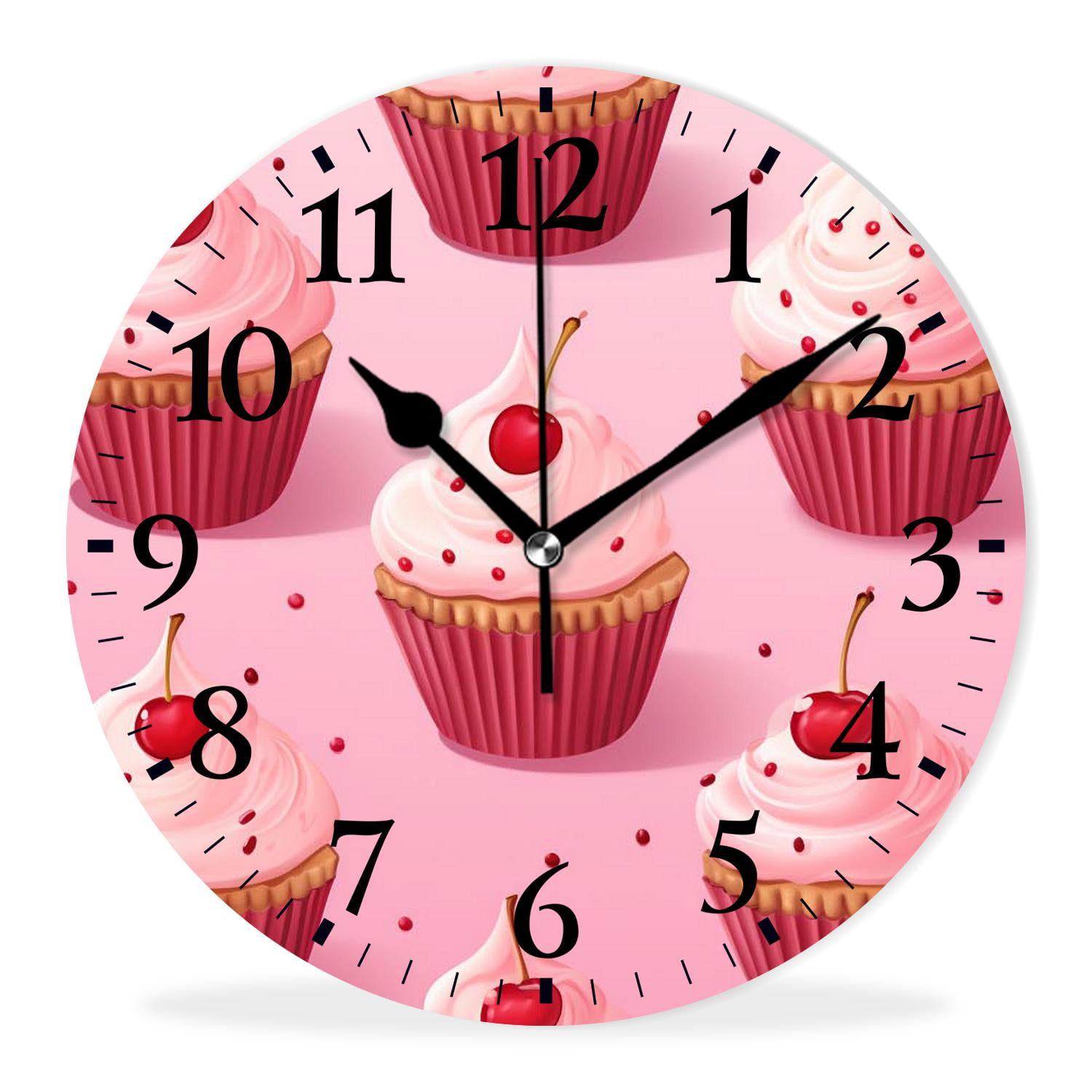 Modern Wall Clock Silent NonTicking Clock with Quality Quartz Battery