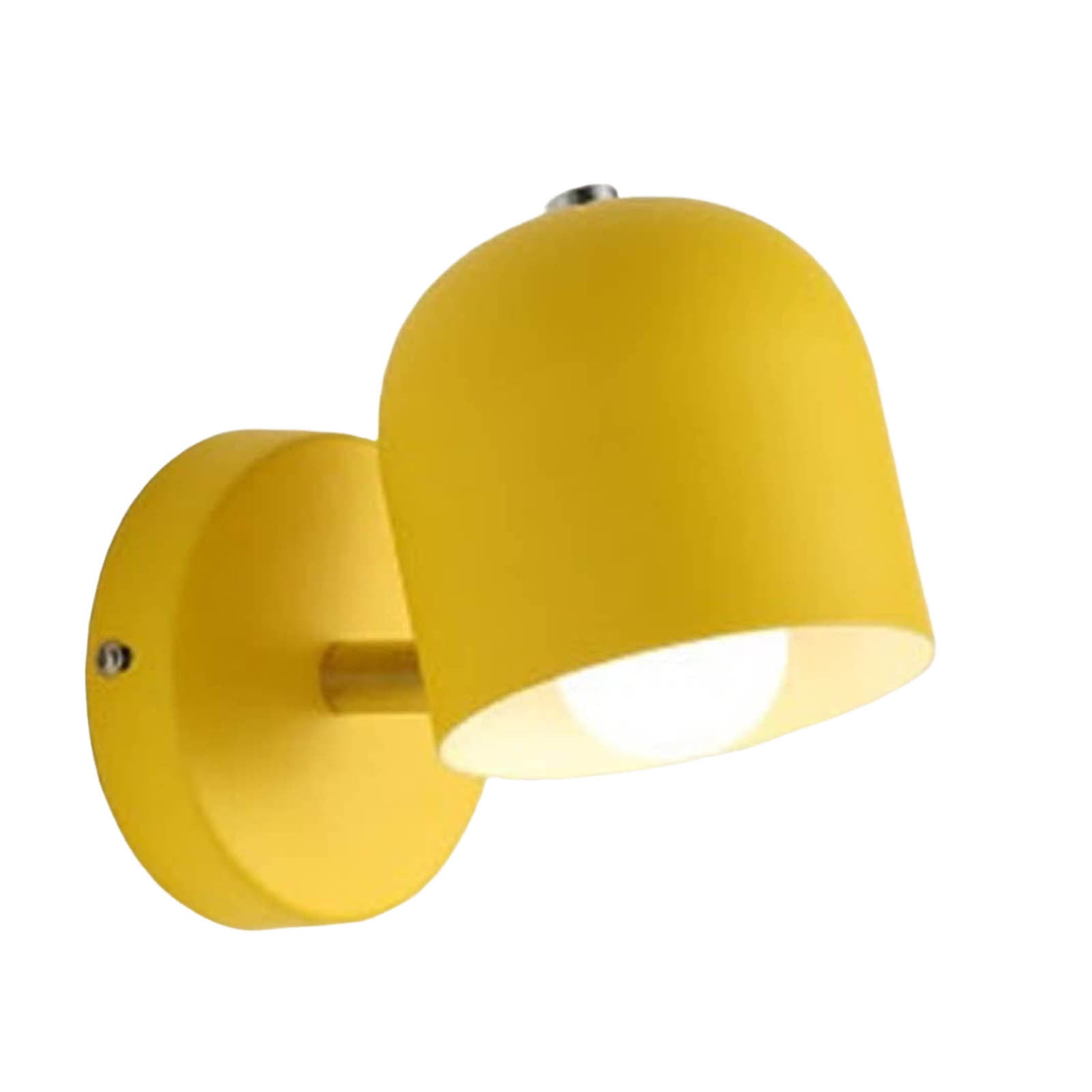 Modern Wall Lamp Bedroom Wall Sconces with On/Off Switch Hardwire White ...