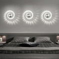 thumbnail image 1 of Modern Wall Light, LED Recessed Wall Lamp, Energy Saving 3W Aluminum Fixture for Home, Porch, Office, or Bar Decor, 1 of 6
