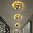 thumbnail image 1 of Modern Wall Light, LED Recessed Wall Lamp, Energy Saving 3W Aluminum Fixture for Home, Porch, Office, or Bar Decor, 1 of 5