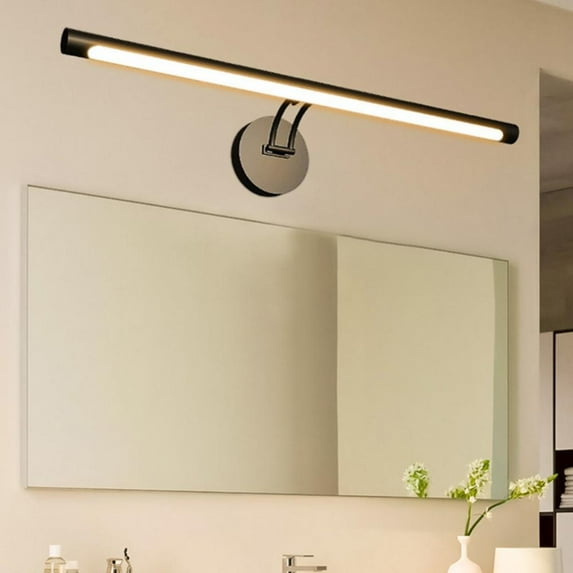 Modern Wall Light LED Stainless Steel 21.5 Vanity Fixture for Bathroom Over Mirror