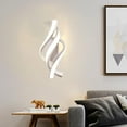 thumbnail image 1 of Modern Wall Sconce 16W, Wall Mount Lights Aluminum Wall Lamp for Living Room Bedroom Hallway Decor - White warm light, 1 of 8