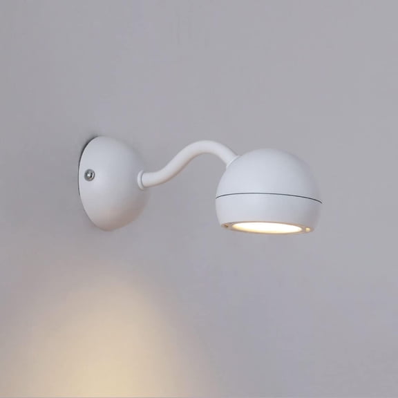 Modern Wall Sconce Light Adjustable Wall Spotlight, LED Wall Lamp 360° Spin Headboard Lighting Fitting, Bedroom Bedside Wall Swivel Lamps, 7W Indoor Wall Wash Lights