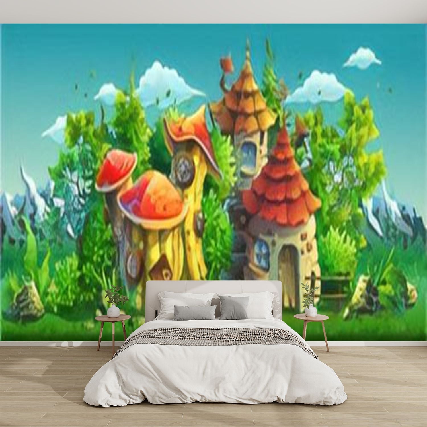 Cartoon Tunnel Wall Decal Sticker - Peel & Stick Kids Room Mural (24H X 24W, Removable Vinyl) - View #8