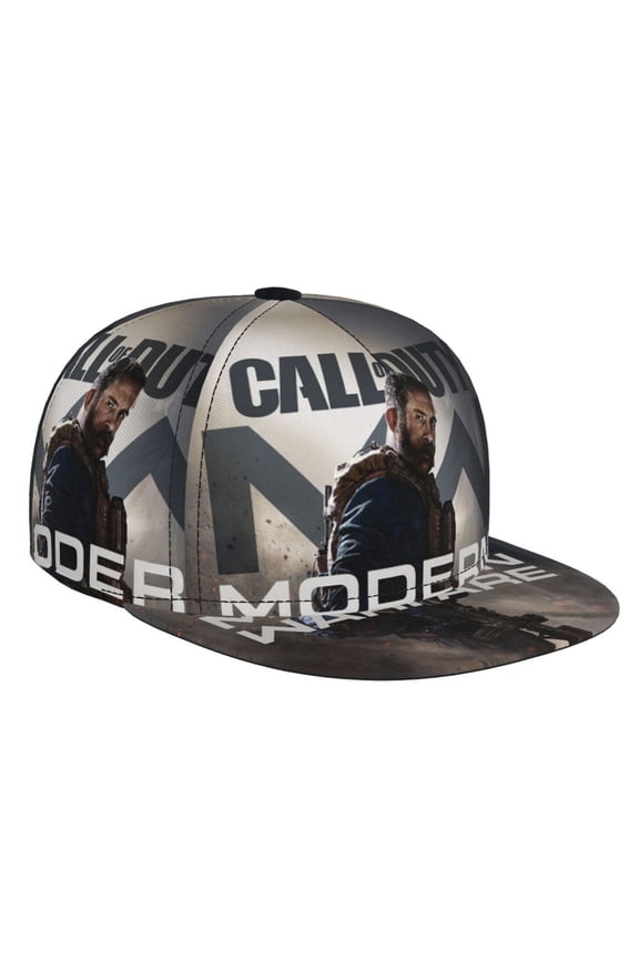 Modern Warfare Call Of Duty Brim Bill Baseball Cap Adjustable Snapback Hat Hip Hop Dad Caps Men Women