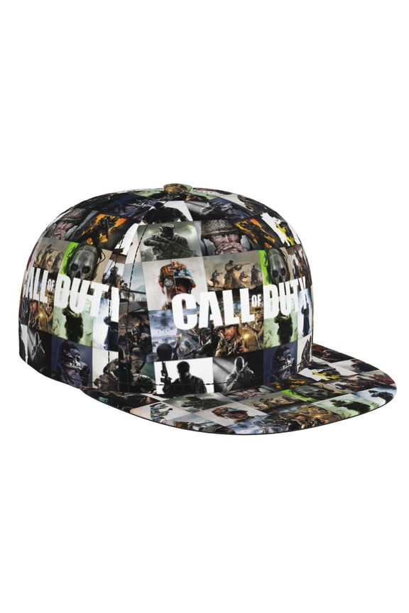 Modern Warfare Call Of Duty Brim Bill Baseball Cap Adjustable Snapback Hat Hip Hop Dad Caps Men Women