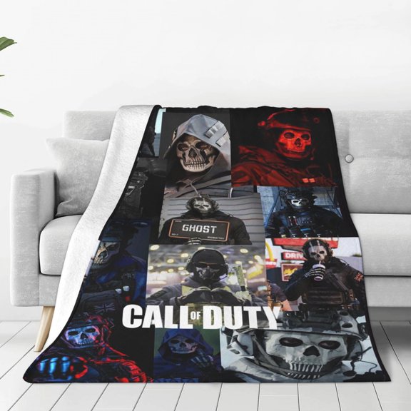 Modern Warfare Call Of Duty Soft Micro Fleece Blanket Throw Lightweight Flannel Blankets for Bed Couch Sofa