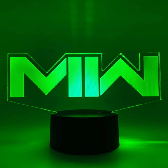 Modern Warfare II Logo Otaku Lamp