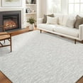 thumbnail image 1 of Modern Washable Area Rugs 10' x 13', Large Low-Pile Soft Indoor Rugs for Nursery Room Playroom, Foldable Floor Carpet with Non-Slip Backing(Grey), 1 of 6