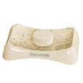 thumbnail image 1 of Modern Water Ripple Soap Dish, 2-Layer Self-Draining Bar Soap Holder Saver for Bathroom Shower Countertop, 1 of 6