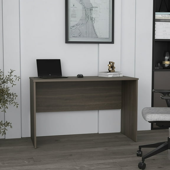 Modern White 47" Office Desk - Spacious For Files And Documents Wide In Living Working