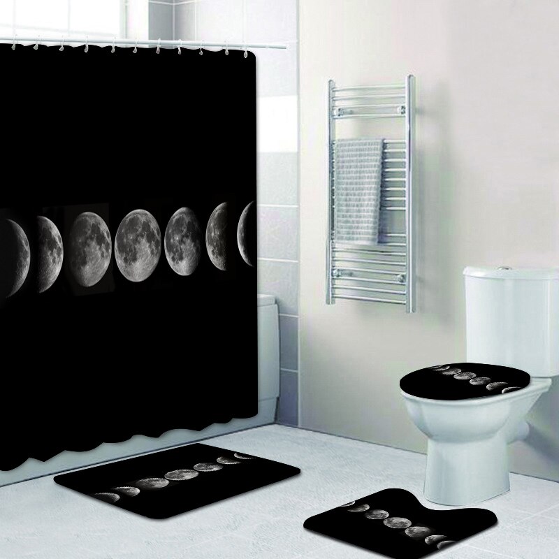Modern White Full Moon Phases Home Decor Scandinavian Lunar Phase Moon