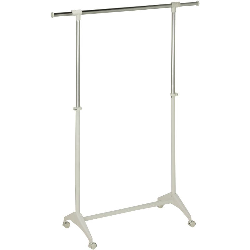 Modern White Garment Rack HomeStorage & OrganizationCloset