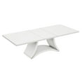 thumbnail image 1 of Modern White High Gloss Finish Dining Table, 1 of 2