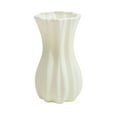 thumbnail image 1 of Modern White Plastic Flower Vase for Home Decoration - Stylish Vase for Bookshelf, Mantel, Table, Fireplace, and Coffee Table - Ideal Gift for Housewarming, Wedding, and Various Occasions, 1 of 6