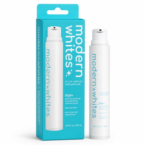 Modern Whites Fluoride-Free Toothpaste, Icy Mint, 50ml