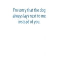 thumbnail image 1 of Modern Wit Anniversary Card 4.25x5.5, Blank Inside. Dog Apologies. for Him/Her. Love & Laughter., 1 of 6