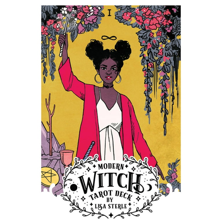 Lisa Sterle, The Modern Witch Tarot Deck, Hardcover, 78 Cards