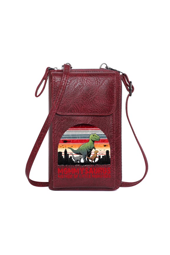 Modern Women Small Crossbody Star Print Lightweight Bag PU Leather Girlfriend Gift