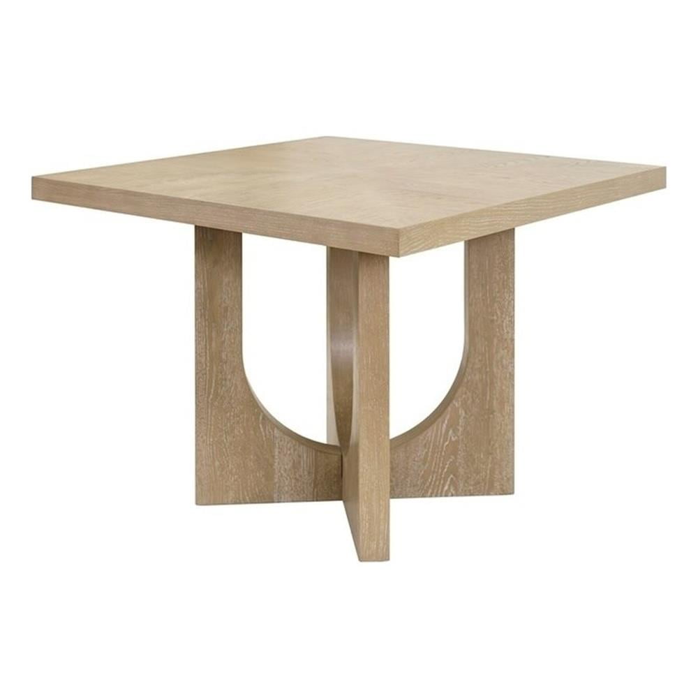 Modern Wood Counter Height Table Dining Table Kitchen Table Light Brown ...