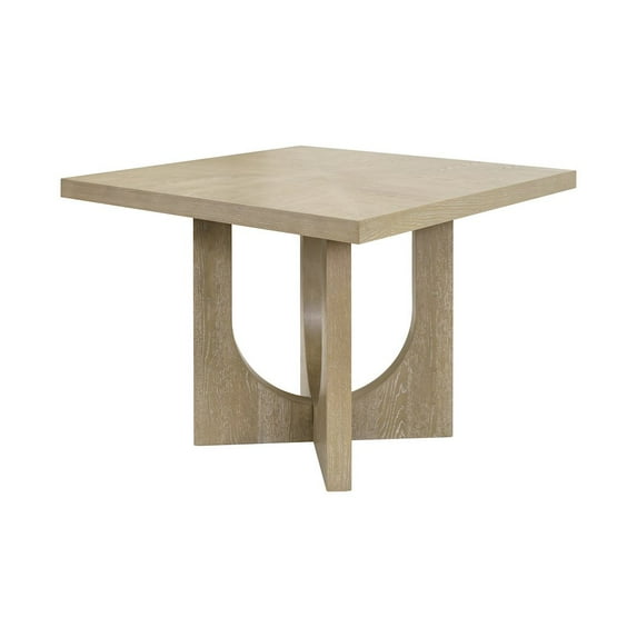 Modern Wood Counter Height Table Dining Table Kitchen Table Light Brown