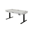 thumbnail image 1 of Modern Wood Electric Sit/Stand Desk Height Adjustable Table  Desk White, 1 of 11