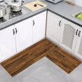 thumbnail image 1 of Modern Wood Grain Printed Floor Mat Bathroom Kitchen Living Room Bedroom Non-slip Entrance Doormat Rug Carpet Home Decor, 1 of 6