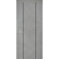 thumbnail image 1 of Modern Wood Interior Door with Hardware | Planum 0017 Concrete | Single Panel Frame Trims | Bathroom Bedroom Sturdy Doors-32" x 80", 1 of 6