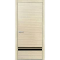 Modern Wood Interior Pre-Hung Door with Hardware | Planum 0012 Natural Veneer | Single Panel Frame Trims | Bathroom Bedroom Sturdy Doors-18" x 84"