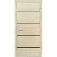 thumbnail image 1 of Modern Wood Interior Pre-Hung Door with Hardware | Planum 0015 Natural Veneer | Single Panel Frame Trims | Bathroom Bedroom Sturdy Doors-30" x 80", 1 of 7