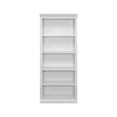 thumbnail image 1 of Modern Wood Open Bookcase Office Bookcase Fully Assembled White, 1 of 8