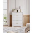 thumbnail image 1 of Modern Wood Storage Organizer Units for Living Room, Hallway, Golden Metal Handle, 1 of 6