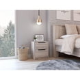 thumbnail image 1 of Modern Wooden Nightstand with 2 Drawers, 1 of 5