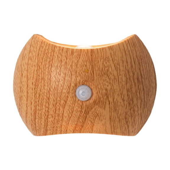 Modern Wooden Rechargeable Wall Lamp Ambient Light For Living Room Bedroom Minimalist Home Night Light