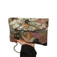 thumbnail image 1 of Modern Woven Straw Sequins Clutches Purse Embroidered Detailing Party Essential Accessory, 1 of 9