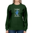 thumbnail image 1 of Modern X-ray Techno Style Sweatshirt Women -Image by Shutterstock, Female 4X-Large, 1 of 4