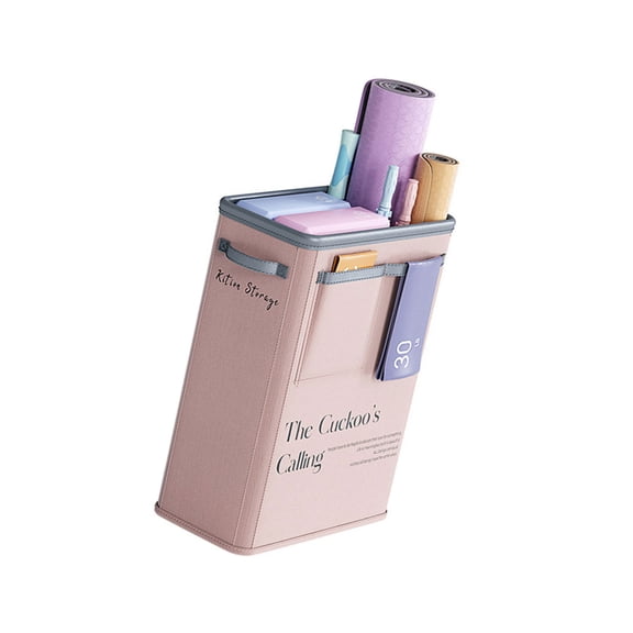 Modern Yogas Mat Storage Solution Foldable Cloth Basket for Sports Equipment Organization